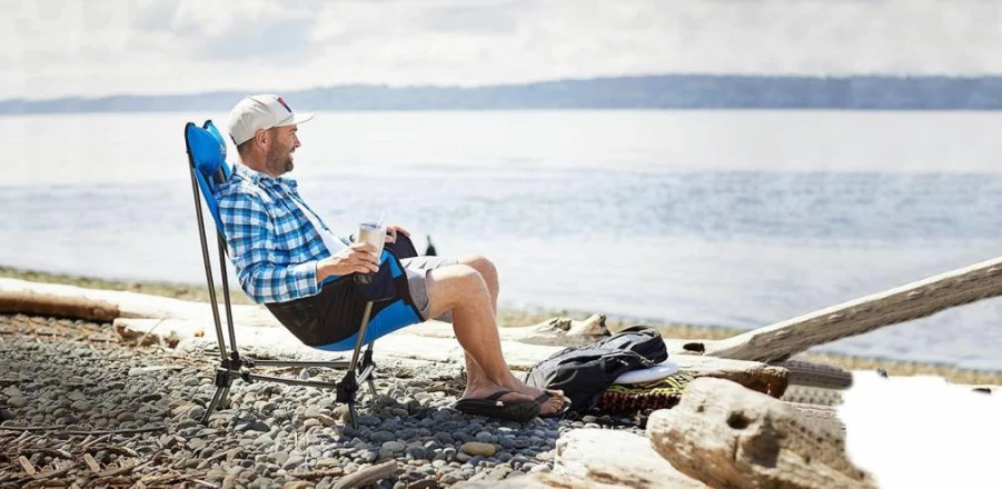 Cascade Mountain Tech Adjustable Ultralight Hammock Camp Chair - Portable for Backpacking, Camping, Beach, Picnics & Outdoor Events with Carry Bag