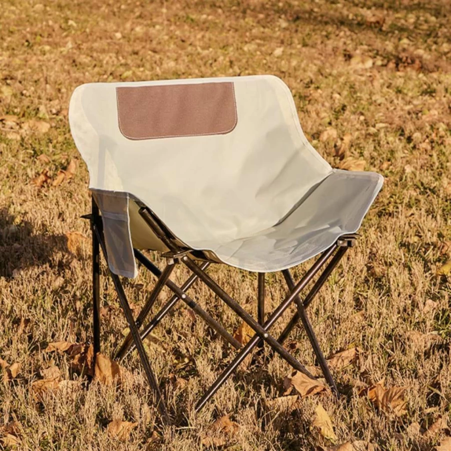Portable Folding Beach Chair with Backpack & Side Pocket for Adults - Lightweight Sand Chair for Outdoor Camping, Hiking, Travel, Fishing, Picnics & Lawn Relaxation