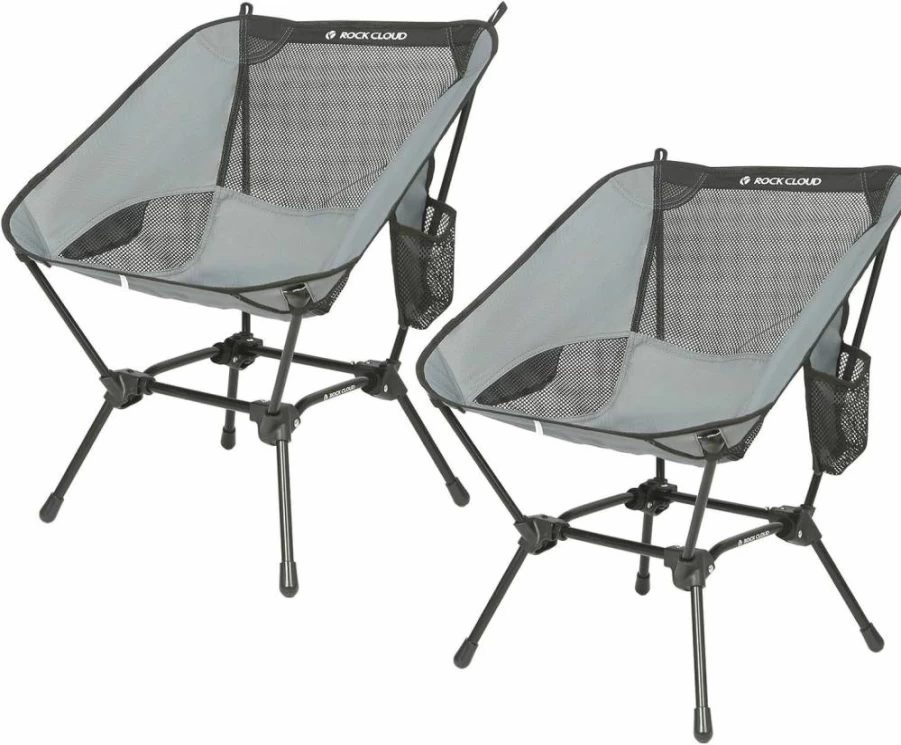 ROCK CLOUD Ultralight Portable Folding Chair for Camping, Hiking, Beach, and Outdoor Activities
