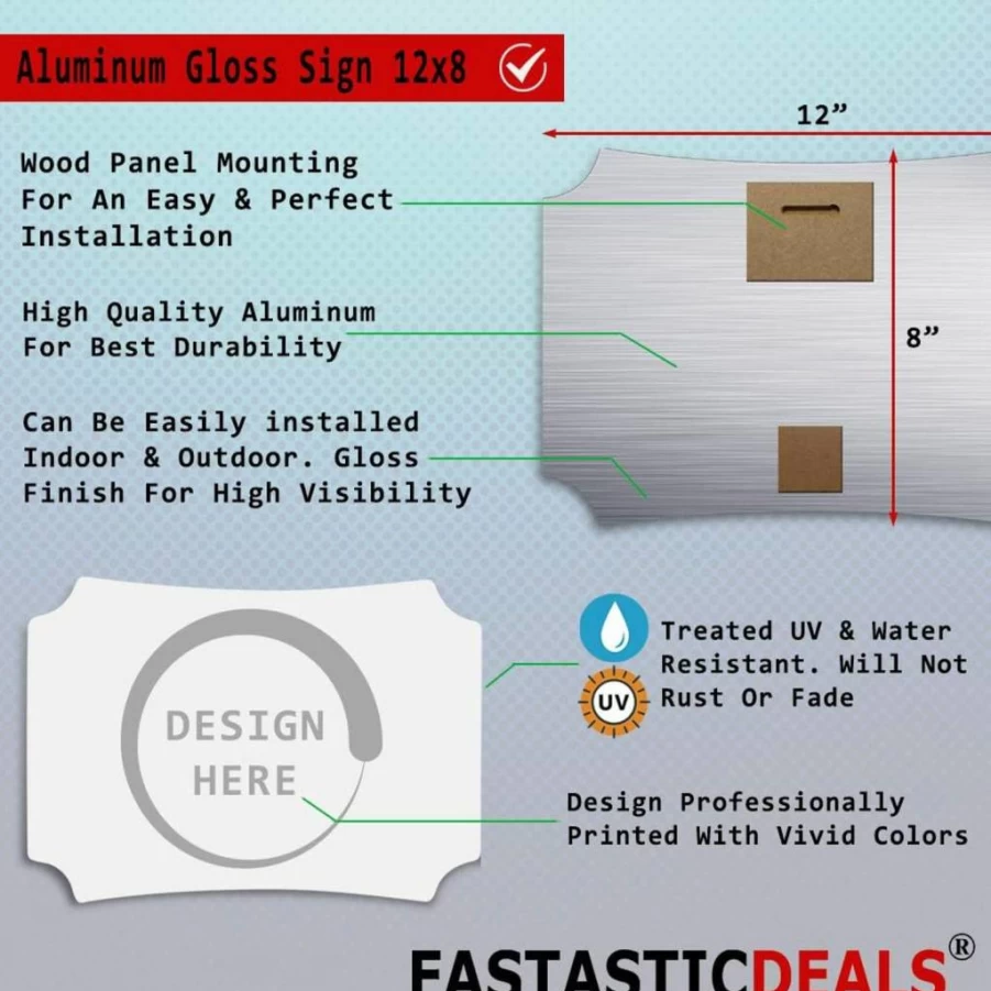 FantasticDeals Coastal Beach Wall Art: 12x8 Inches Horizontal Home Decor with White Sand, Chairs & Tent, Berlin Style Picture Frame