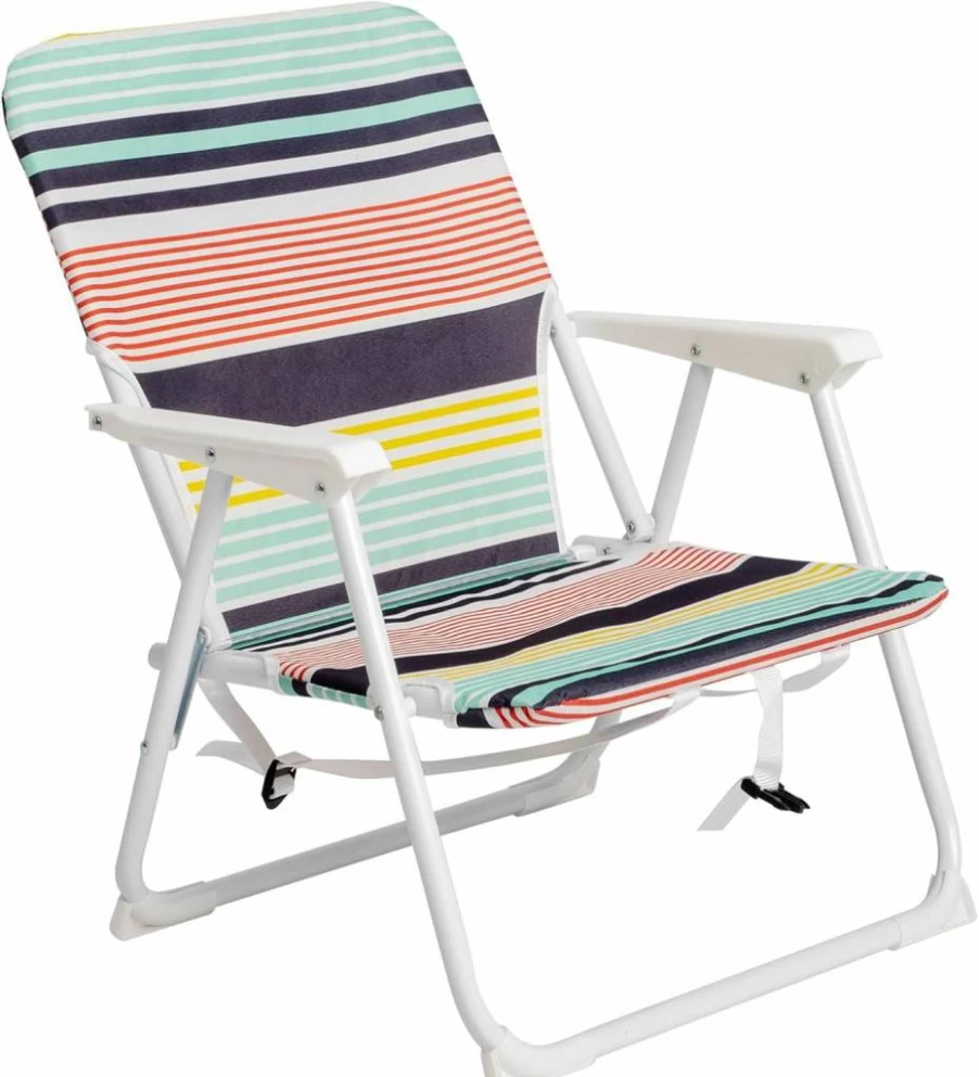 Generic Lightweight Folding Beach Chair - Portable Camping, Lawn, & Picnic Chair for Adults - 22"L x 23.6"W x 24.8"H - Outdoor Sand Chair