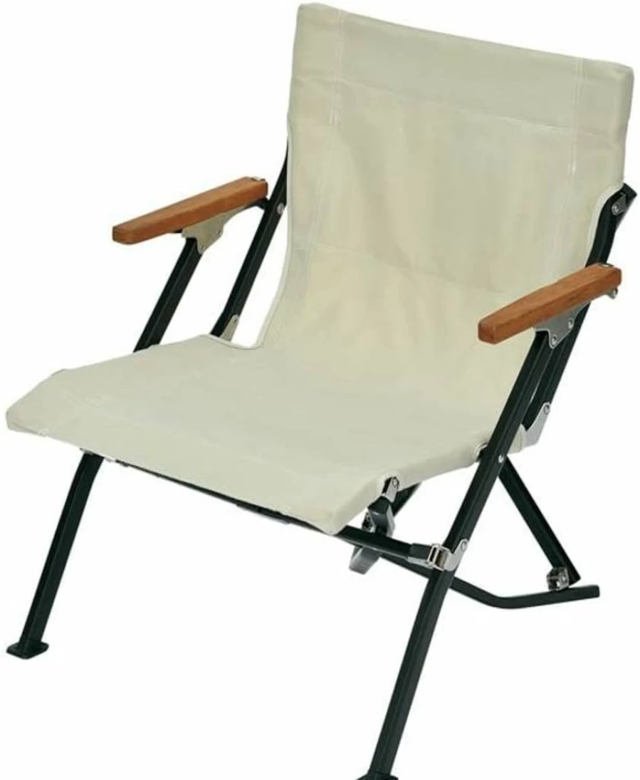 Snow Peak Titanium Folding Camping Chair - Lightweight Portable Beach Chair for Outdoor, Campsite, Patio, and Backpacking