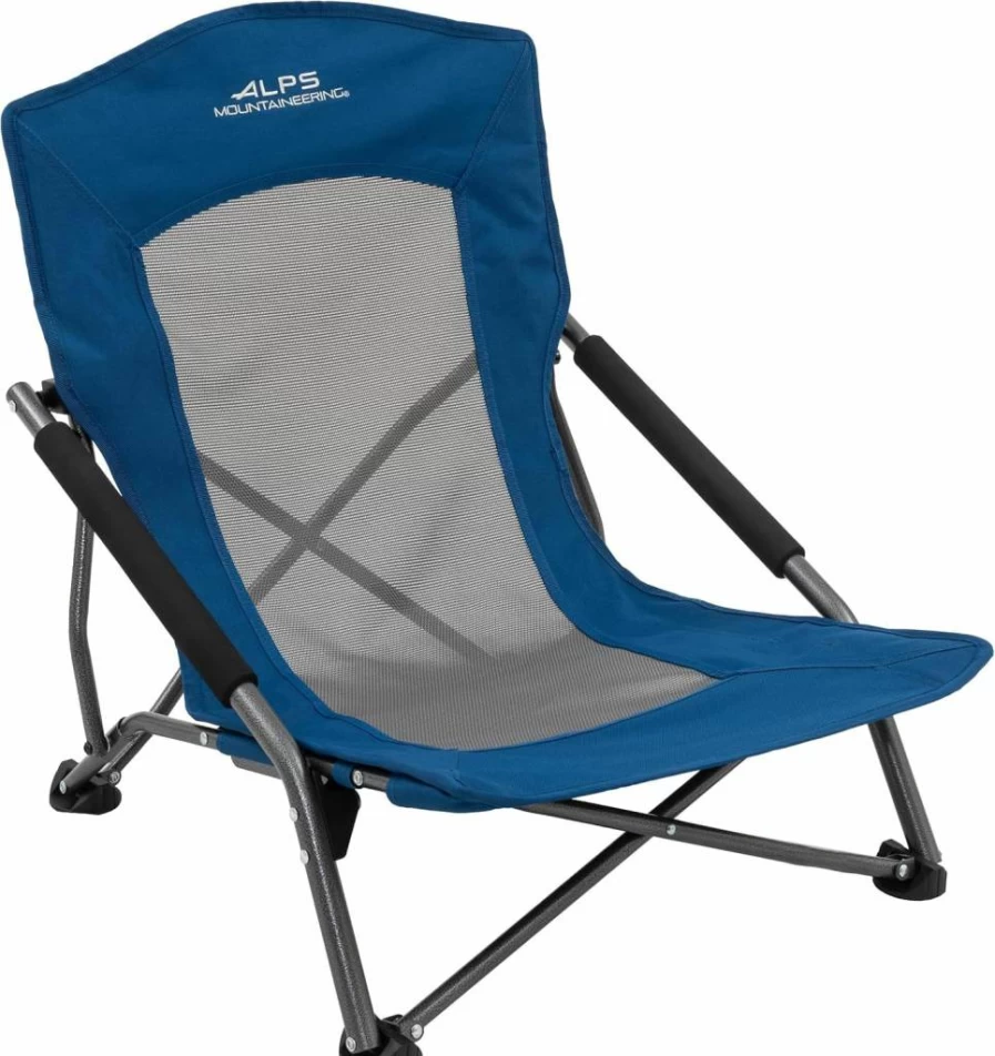 ALPS Mountaineering Compact Folding Camping Chair with Cool Mesh, Steel Frame & Carry Bag for Adults