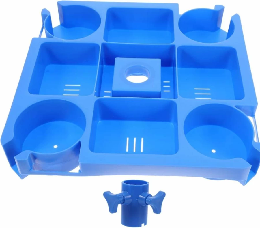 Yardenfun Lightweight Beach Umbrella Cup Holder - Portable Drink Holder for Chairs, Easy Install & Carry, Outdoor Accessory