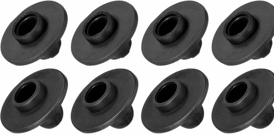 M METERXITY 8 Pack Non-Slip Camping Chair Feet Replacement for 13mm-14mm Tubing – Compatible with Camping, Fishing, Picnic Stools (Heavy Duty Stool Feet)