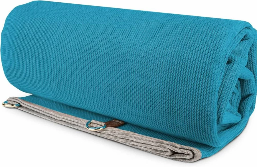CGEAR Sand-Free Reversible Outdoor Rug - Waterproof Camping Mat for Beach, RV, Picnics - Military-Grade Durable Travel Mat with Carry Bag - Anti-Fade Portable Floor Cover