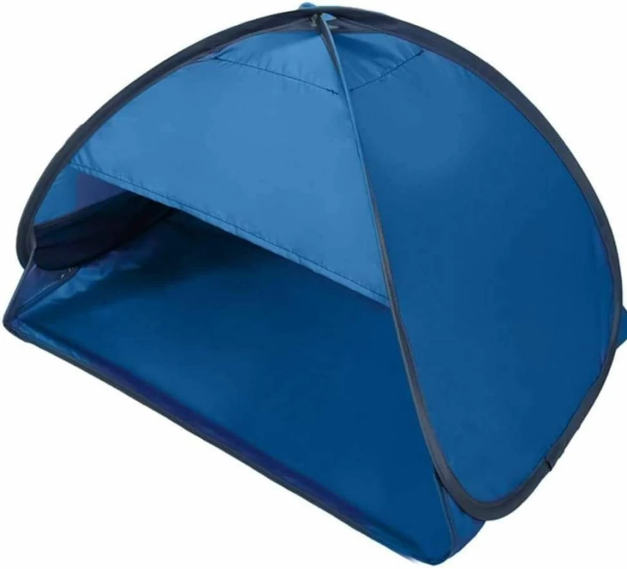 YZBEIMDAI Portable Pop Up Beach Tent - Instant Sun Shelter for Camping, Hiking & Picnic, Windproof Waterproof Canopy with Phone Stand
