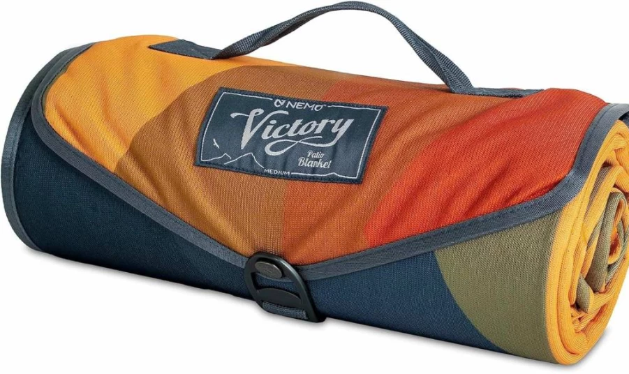 NEMO Equipment Victory Blanket - X-Large Picnic Blanket for Outdoor Adventures - Atacama Daybreak Design